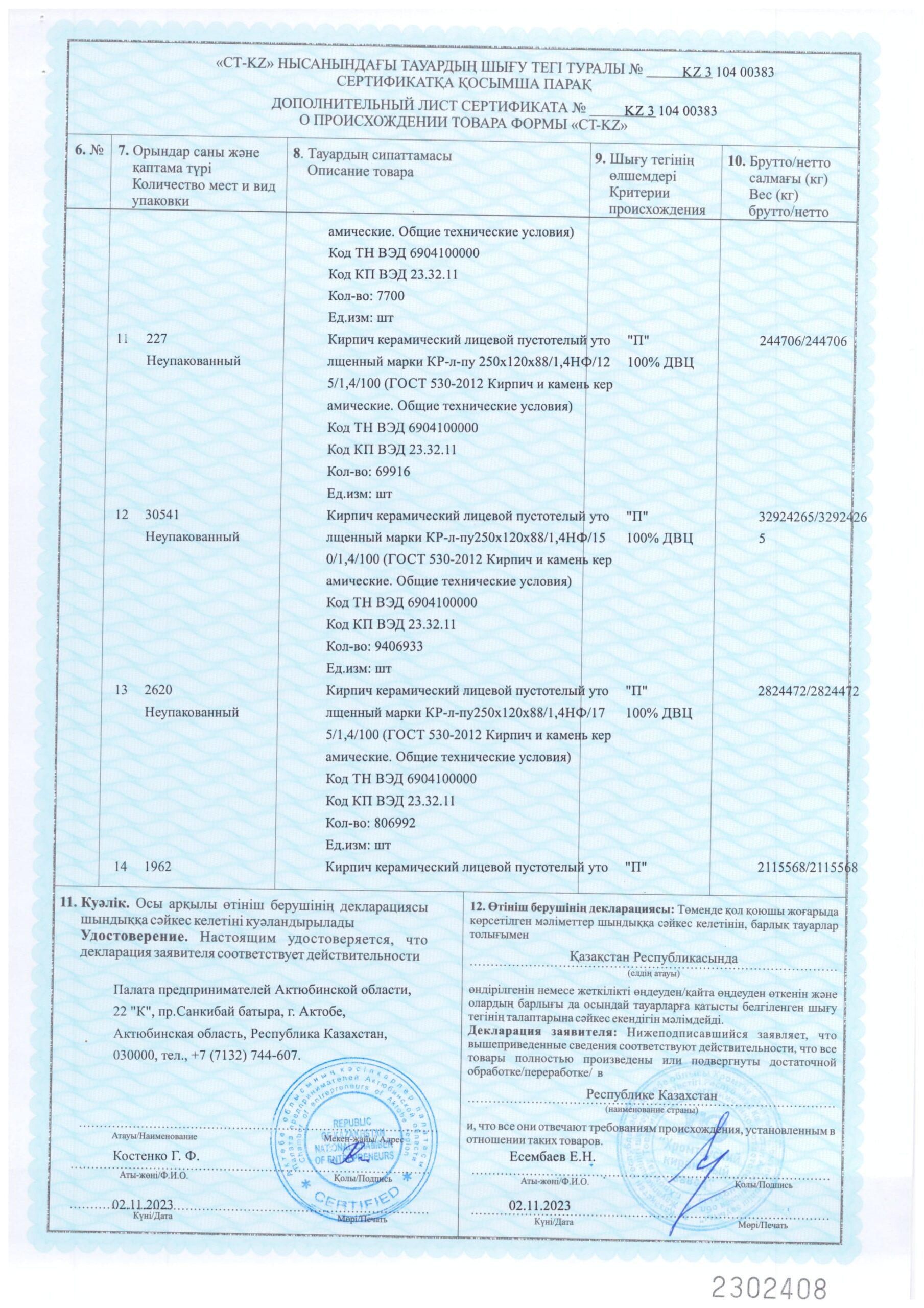 Сертификат 5