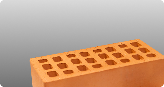 Лицевой кирпич красный керамический одинарный